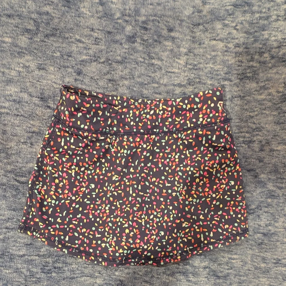 GAP Girl's Small Navy Patterned Skort